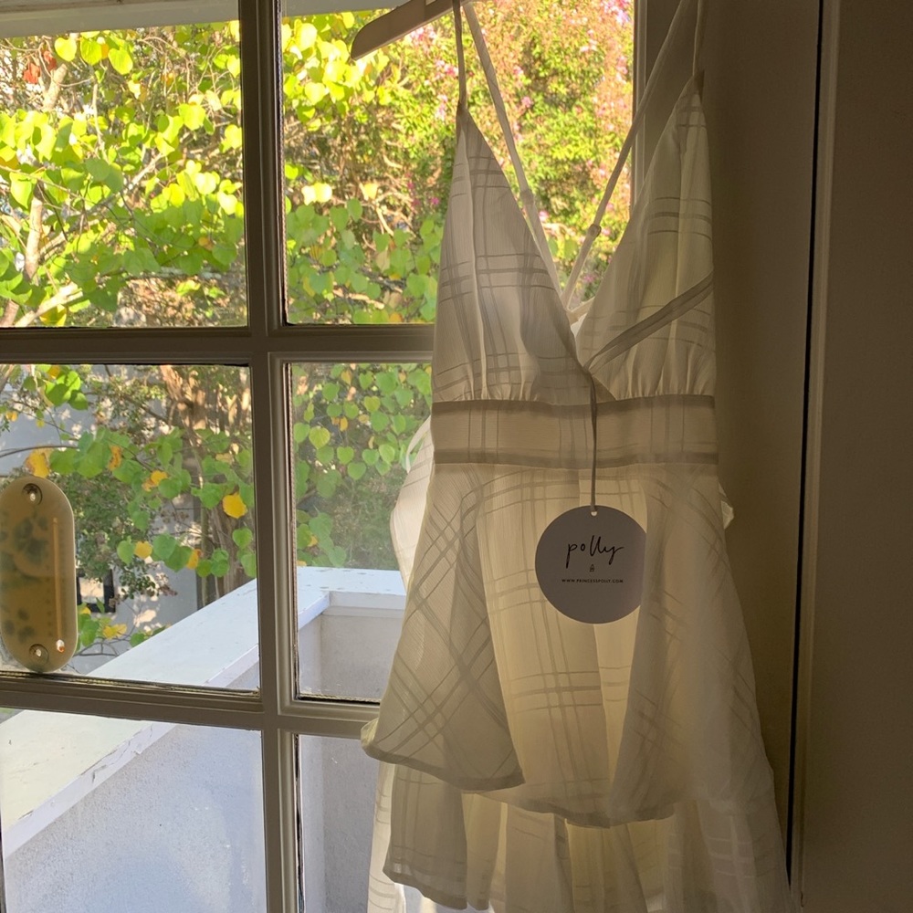 NWT White princess polly dress